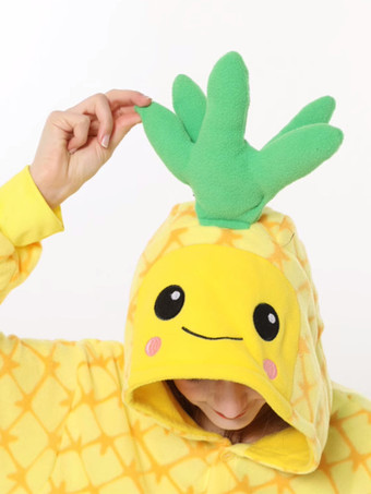 着ぐるみワンジーパジャマ 大人用 恋人向け 漫画 食べ物 ポリエステル ジャンプスーツ