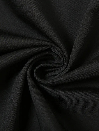 ブラック ワンピース水着 ホルター イリュージョン ベリー セクシャル ビーチ 水着