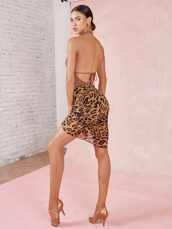 ラテンダンスコスチューム ブラック レディーストップ セクシー ポリエステルトップ ダンスコスチューム