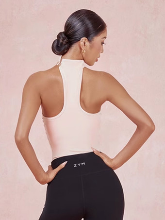 ラテンダンスドレス ブラック レディース セクシー ポリエステル トップ ダンス コスチューム