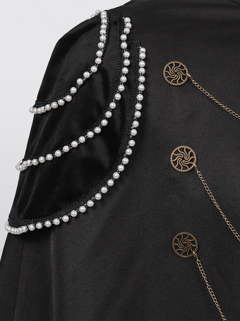 男性用レッド ヴィンテージ レトロ ポリエステル レトロコスチューム バーガンディ