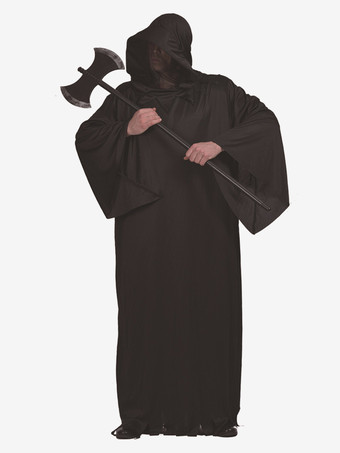 ハロウィン クリスマス ハロウィン コスチューム ブラック ユニセックス ヴィンテージ オーバーコート ポリエステル ホリデー コスチューム