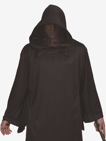 ハロウィン クリスマス ハロウィン コスチューム ブラック ユニセックス ヴィンテージ オーバーコート ポリエステル ホリデー コスチューム