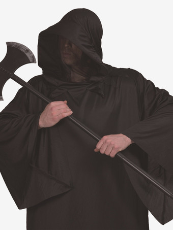 ハロウィン クリスマス ハロウィン コスチューム ブラック ユニセックス ヴィンテージ オーバーコート ポリエステル ホリデー コスチューム