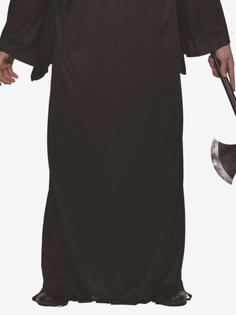 ハロウィン クリスマス ハロウィン コスチューム ブラック ユニセックス ヴィンテージ オーバーコート ポリエステル ホリデー コスチューム