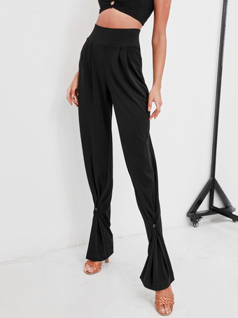 ラテンダンスドレス 黒人女性用 セクシーなポリエステルパンツ ダンスコスチューム