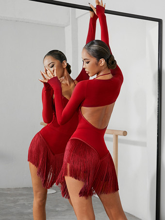 ラテンダンスコスチューム ブラック レディース ポリエステルスカート セクシー ラテンダンサー ダンスウェア