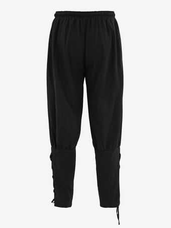 ブラック 男性用バーガンディ ヴィンテージ レトロ ポリエステル レトロコスチューム