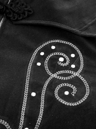 レッド ヴィンテージ レトロ 長袖 ポリエステル ポリエステル繊維 オーバーコート レトロ コスチューム 男性用 バーガンディ