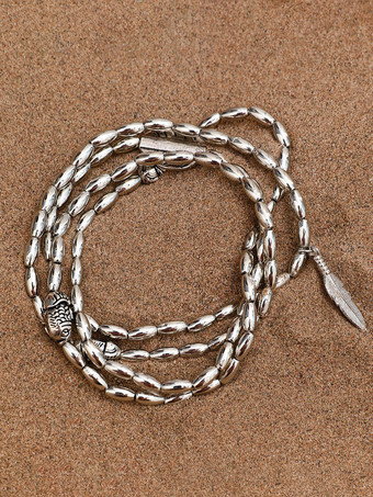 アンクレット フェザーペンダント メッキ ボヘミアン風 アンクルブレスレット