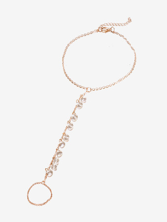 アンクレットペンダント クラシック シンプル ビキニ ビーチ アンクルブレスレット