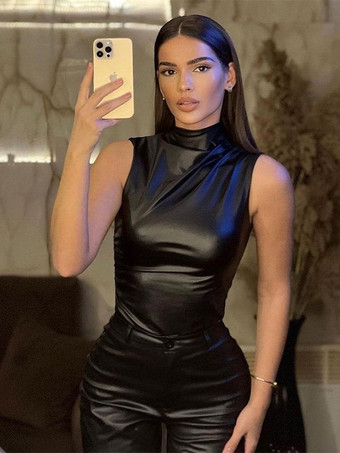 ブラック キャミトップ ノースリーブ アシンメトリーヘム クラシック カジュアル レディース トップ ワインレッド