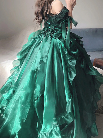 スイートロリータドレス 半袖ロリータドレス