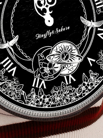 ゴシックロリータバッグ シルバーポリエステル ポリエステルファイバーハンドバッグ ロリータアクセサリー