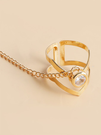 ブレスレット ラインストーン シンプル シック 万能ブレスレット