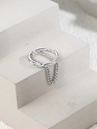 イヤリング チェーン ビーチ シンプル 万能イヤリング