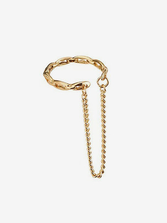 イヤリング チェーン ビーチ シンプル 万能イヤリング