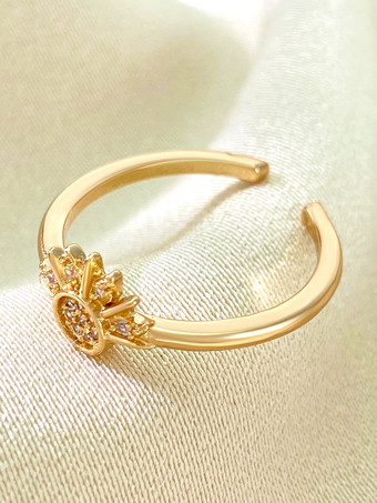 リング サンムーン ラインストーン ネイチャー シック ビーチ ビキニ ドレス リング