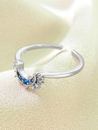 リング サンムーン ラインストーン ネイチャー シック ビーチ ビキニ ドレス リング