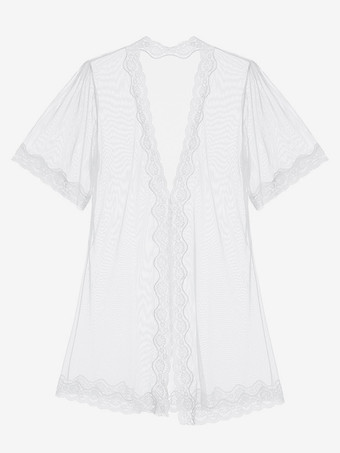 ローブ チュール レース シアー ランジェリー