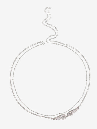 ボディチェーン イーグルビーズビキニ ビーチ ウエストチェーン