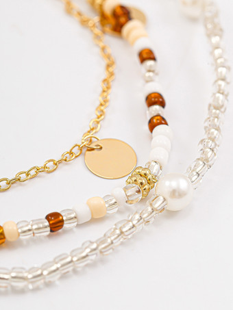 アンクル トータス ヒトデ カラフル ビーズ ボヘミアン ビーチ アンクル チェーン