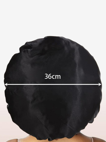 スリープキャップ ボウ 通気性 ボウ ナイトボンネット ヘア用