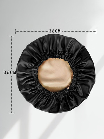 Cuffia da notte elastica traspirante per capelli ricci