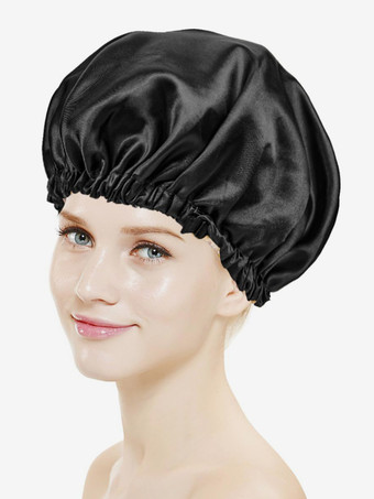 Cuffia da notte elastica traspirante per capelli ricci