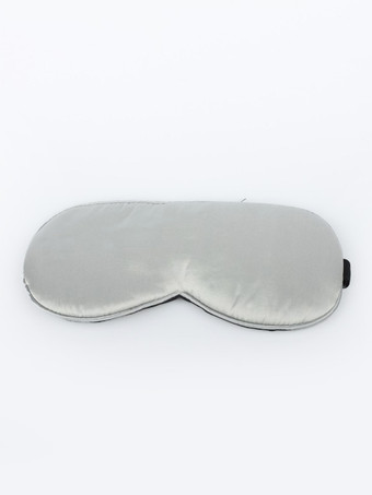 グレイシルクスリープマスク 調節可能な遮光アイマスク 夜間用