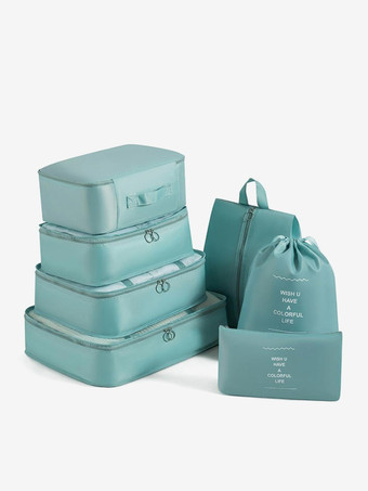 シアン旅行用オーガナイザー ガーメントバッグ 収納スーツケースセット