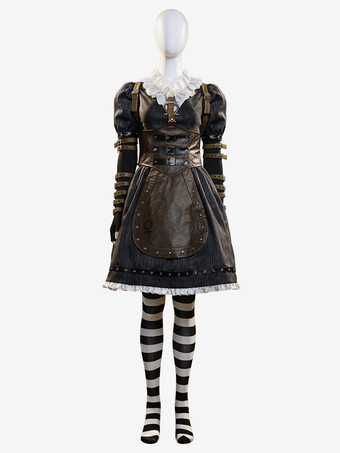 Alice Madness Returns – Schwarze Alice Cosplay-Kostüme