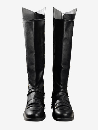 Botas formales de cosplay de Final Fantasy VII Rebirth Young Sephiroth