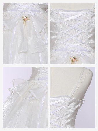 Vestido dulce de lolita Jersey sin mangas Vestido dulce de lolita