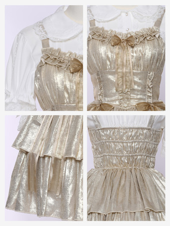 Robe Sweet Lolita Robe Sweet Lolita sans manches en polyester