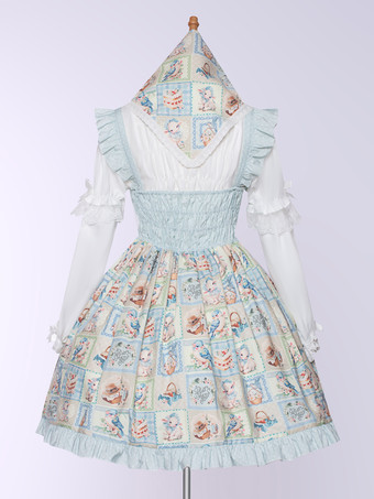 Abito Sweet Lolita Abito Sweet Lolita senza maniche in poliestere