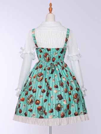 スイートロリータドレス ポリエステル ノースリーブ スイートロリータドレス