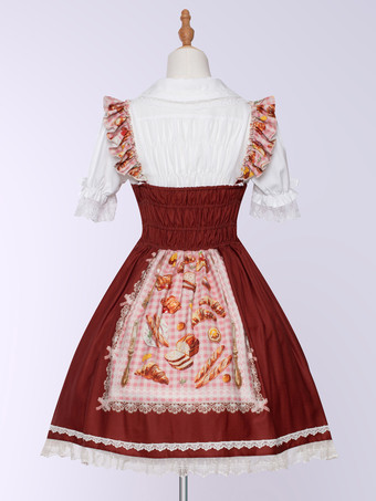 Sweet Lolita Dress Polyester Sleeveless Sweet Lolita Dress
