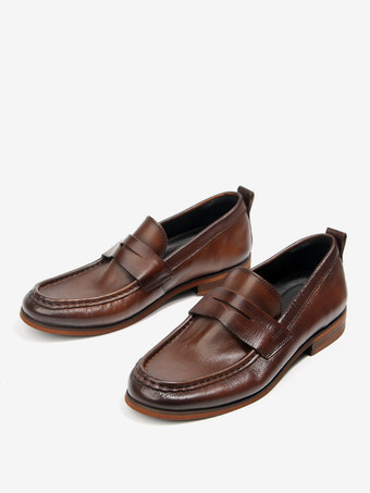 メンズ ペニーローファー スリッポン プロム ウェディングシューズ