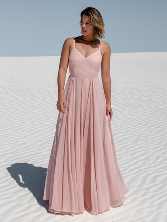 イブニングドレス Aライン スウィートハートネック フロアレングス ノースリーブ ジッパー シフォン フォーマル ディナードレス