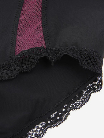 ブラジャー パンティ セット 肌触りの良い刺繍 2ピース ツートン ハイウエスト ランジェリー