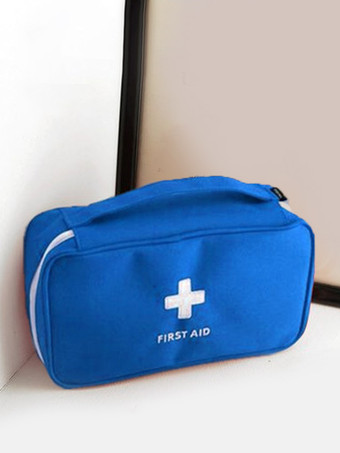 ブルー 医療キット 旅行用オーガナイザー 収納バッグ スーツケース