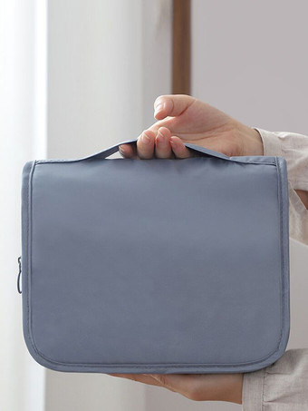 グレイメイクアップバッグ 旅行用オーガナイザー ガーメントバッグ 収納スーツケース