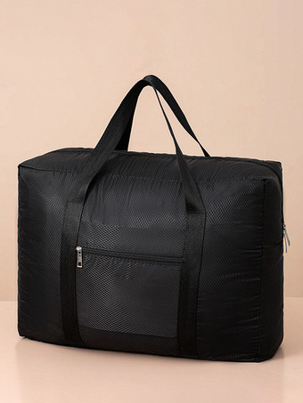 ブラック 旅行用オーガナイザーバッグ 衣類収納 スーツケース ハンドバッグ