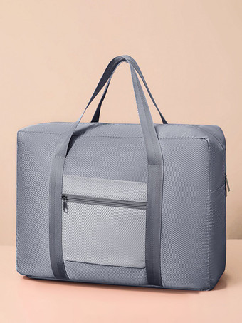 グレイ旅行用オーガナイザーバッグ 衣類収納 スーツケース ハンドバッグ