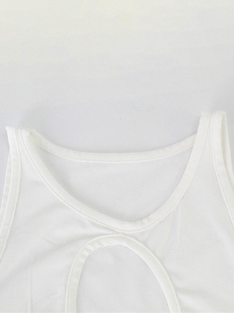 クラブドレス ブラック ジュエルネック ノースリーブ ポリエステル セクシードレス