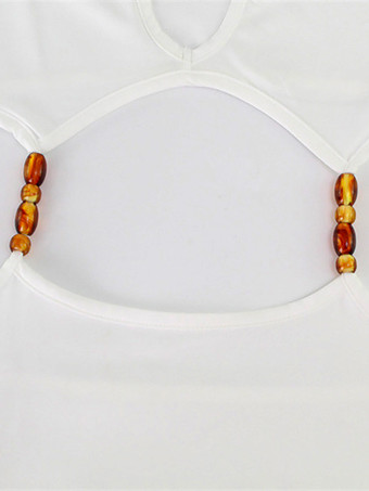 クラブドレス ブラック ジュエルネック ノースリーブ ポリエステル セクシードレス