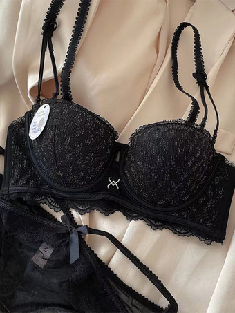 ホルターブラ パンティセット ピンク レース 2ピース セクシーランジェリー