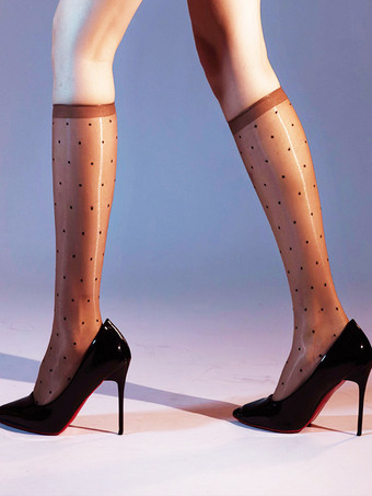 ブラウン ソックス ブルー