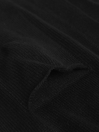 セーター カーディガン ブラック アクリル 長袖